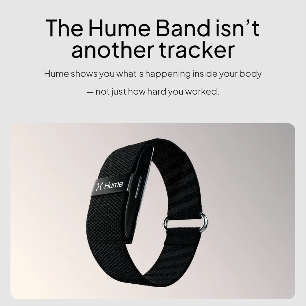New In Box Hume Health & Fitness Tracker Wristband